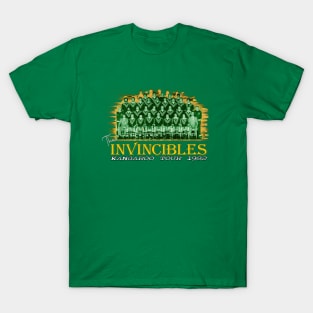 Retro Footy - Kangaroo Tour 1982 - INVINCIBLES T-Shirt